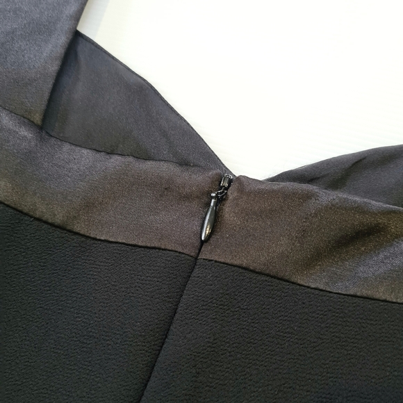 Review Black Sequined Embroidered Artdeco Dress Size AU 10 Excellent Condition - Picture 7 of 8